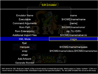 mame os x configure controlls